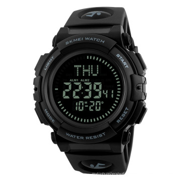 SKMEI 1290 Montre de sport étanche à l&#39;eau avec boussole multifonctionnelle pour hommes